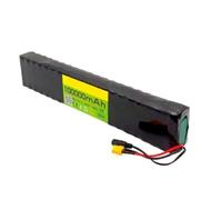 36V 100AH Batterie Lithium pour Trottinette Électrique Pliable 10S4P Batterie Lithium Étanche for 100W-600W Electric Scooter Ebike Bicycle avec Chargeur T
