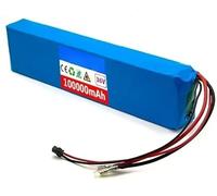 36V 100Ah Ebike Batterie, Batterie de vélo électrique 36V 100000MAh 13S3P Haute Puissance avec Chargeur 42V 2A for 36V 500W 400W 350W 200W 100W 50W Motor Scooterw 36V100Ah, XT30+JST