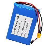 36V 10AH Batterie De Vélo Électrique 10S2P Lithium-ION Battery pour Trottinette Électrique avec Chargeur 42V 2A Matériau PVC Étanche Batterie De Remplacement XT60+SM