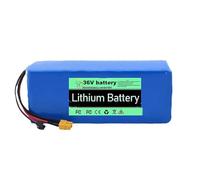 36V 10S3P Batterie lithium-ion rechargeable Boîtier en PVC étanche Batterie pour vélo électrique Chargeur inclus Convient aux trottinettes et draisiennes électriques 36V,XT90+DC