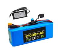 36V 12AH Batterie Ebike 10S3P Batterie Remplaçable pour Scooter Électrique Batterie Li-ION Longue Durée pour Trottinette Pliable avec 42V 2A Chargeur XT30+JST
