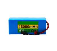 36V 16AH Batterie De Remplacement Scooter Électrique 10S4P Batterie Lithium-ION Étanche pour Vélo Électrique Carte De Protection Intégrée Et Chargeur T