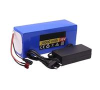 36V 30AH 10S4P Batterie De Vélo Électrique Haute Puissance Batterie Étanche pour Trottinette Électrique Batterie Au Lithium pour Trottinette Pliable 42V 2A Chargeur XT60+SM