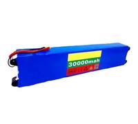 36V 30AH Batterie De Vélo Électrique Batterie pour Trottinette avec Chargeur 42V 2A 10S3P Rechargeable Étanche Batterie pour 50W-500W Moteur XT60
