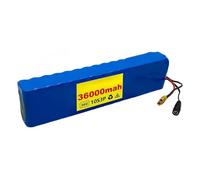 36V 36AH Batterie Lithium-ION Longue Durée pour Vélos Électriques 10S3P Batteries Remplaçable Étanche pour Scooter Électrique avec 42V 2A Chargeur 36V,XT90+DC