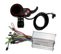 36v 48v 52v 60v 350w 18a Brushless Dc Motor Controller Ebike Fc100 Lcd Display Speedometer