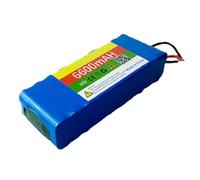 36V 6.6Ah 10S2P Batterie lithium-ion rechargeable Boîtier en PVC étanche Chargeur inclus Longue autonomie Convient aux trottinettes et draisiennes électriques 36V 6.6Ah,XT30+JST