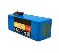 36V Batterie Lithium-ION pour Vélo Électrique 100Ah Batterie E-Bike avec 42V 2A Chargeur 100A 10S4P Batterie PVC Étanche pour 200W 350W 500W 600W Moteur T