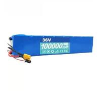 36V Ebike Batterie 100AH 10S3P Batteries Au Lithium De Rechange pour Scooters Électriques Batteries De Rechange avec 42V 2A Chargeur Électrique Batterie XT60