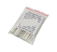 36Values 1pF-10uF Electronic Capacitor Set 1206 SMD Ceramic Capacitor Assortment Kit 22PF 47PF 22NF 100NF 2.2UF 4.7UF Capacitors NWPNLXEA