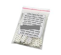 36Values 1pF-10uF Electronic Capacitor set 1206 SMD Ceramic Capacitors assortment kit 22PF 47PF 22NF 100NF 2.2UF 4.7UF 0603 0805 NWPNLXEA(1206 16Value 320PCS)