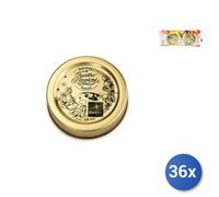 36X Bormioli Rocco Ensemble De 3 Bouchons Pour Bouteilles Diamètre 56 Mm