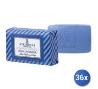 36X Lot Atkinson Savon Bleu Lavande-Bleu