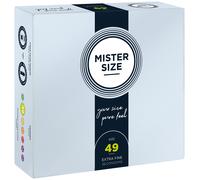 36x préservatifs MISTER SIZE 49mm S, confort et sécurité