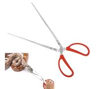 37,5cm Pince à Nourriture les Reptiles, Prise Facile Pince à Nourriture les Serpents Antidérapante Pince Extra Longue pour Terrarium Axolotl Dragon Barbu Accessoires pour Réservoir Python Ball