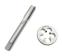 37/64-28 (.578-28.578x28) Jeu de tarauds et filières 37/64-28 pour machine à vis droite 37/64 x 28 Outil de filetage HSS 37/64-28 taraud et filière ronde RH