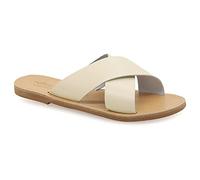 37 Blanc Emmanuela Sandals Greq en cuir, boucles réglables à la main de haute qualité, chaussures d'été, sandales de brassard à cheville, léopard, peau de poney, serpent, imprimé animal