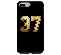 37 Correspondance Graphique des Sports d'équipe numéro Trente-Sept Entre Les équipes et Les universités Coque pour iPhone 7 Plus/8 Plus