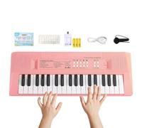 37 Key Electronic Keyboard Toy Rechargeable Piano Microphone Kids Gift