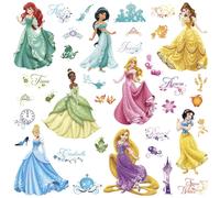 37 Stickers Princesses Disney Royal Repositionnables