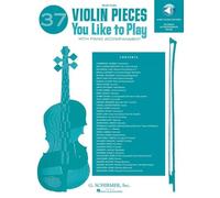 37 Violin Pieces You Like To Play Vln Bk/Cd