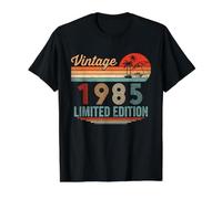 37 Year Old Gifts Vintage 1985 Édition limitée 37e Anniversaire T-Shirt Graphique avec Valeur