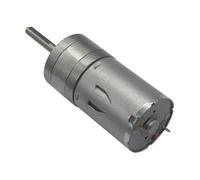 370 DC 6/12/24V Metal Gear electronic starter 12-1360RPM Long Shaft High Torque Geared electronic starter Smart Car Gear electronic starter Reducer IINKUEYK(26 RPM,24V)