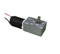 370 Turbo Worm Gear Reduction electronic starter D-Shaft DC 12V 24V 2.5-4.5RPM Slow Speed Self-lock Large Torque Gearmotor ICXLPMC