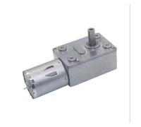 370 Worm Gear electronic starter DC6V 12V 24V Single Shaft Reducer 2-375RPM High Torque Metal electronic starter Reversed Reduction Self-lock CZAOINCU(34RPM,12V)