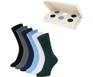 [3701960104] Zooksy Pack 6 Paires Chaussettes Longues Coton Confortables Tail...