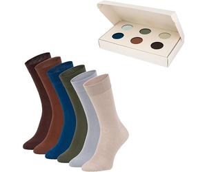 [3702040104] Zooksy coffret de 6 paires de chaussettes Longues en Coton Taill...