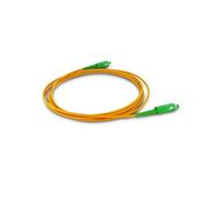 370235 Cordon fibre optique monomode 9/125 - G657A2 - 5 m - orange et vert