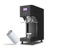370W Peut Sertir Peut Sceller Avec Compteur Intelligent Machine De Scellage De Boîtes De Conserve Complète Auotomatic Peut Sceller Bouteille Peut Capuchonnage Calibre Personnalisé (Color : Black, Si
