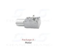 370WG 12V DC 0.6/2/3/6/10RPM Worm Box Gear electronic starter Reversible High Torque Turbo Geared electronic starter Gearbox Reducer For Aut IINKUEYK(12V 0.6RPM,Package B)