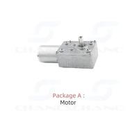 370WG 6V DC 0.6/2/3/6/10RPM Worm Box Gear electronic starter High Torque Reverse Self Lock For Automation Equipment IINKUEYK(6V 0.6RPM,Package C)