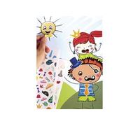 372 gommettes adhésives - yeux et visage