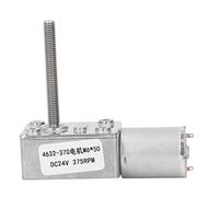 375RPM Gear Motor Self Locking Function Speed Reduction Geared Motor DC24V M6x50mm Thread