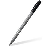 376-99 Feutres De Coloriage Pigmentés De Qualité Supérieure, Noir Intense, Imperméable, Sans Bavure, Pointe Ogive De 1,00 Mm, Stylo À Pigment Noir
