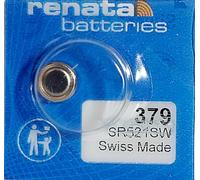379 (SR521SW) Batterie de Pièces de Monnaie / Oxyde D'argent 1.55V / pour Les Montres, Torches, Clés de Voiture, Calculatrices, Appareils Photo, etc / iCHOOSE