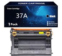 37A Cartouche de Toner de Remplacement pour HP 37A CF237A pour HP Color LaserJet P2014 P2015 P2015d P2015dn P2015X M2727nf M2727nfs Imprimante,Black-1 Pack