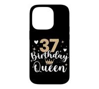 37e Anniversaire Reine 37 Ans Trente-Sept Ans Coque pour iPhone 14 Pro