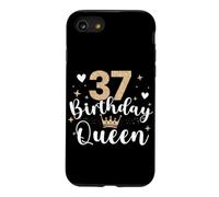 37e Anniversaire Reine 37 Ans Trente-Sept Ans Coque pour iPhone SE (2020) / 7/8