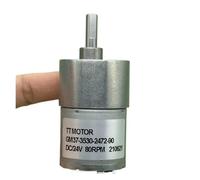 37GB530-2475 DC 12V-24V 80RPM Slow Speed 37mm Geared electronic starter Metal Reducer Gearbox electronic starter Large Torque for Home Appliance RUAJOGYNVM