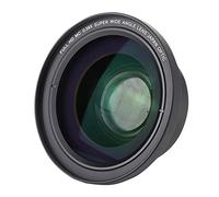 37mm 2 en 1 HD 0.39X 0.45X Objectif Macro Super Grand Angle for caméra vidéo 2X téléobjectif Zoom caméscope Objectif téléconvertisseur Cadeau pour débutants