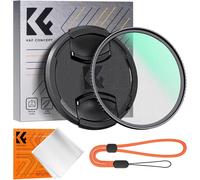 37mm Black-Mist 1/8 Diffusion Filter and Lens Cap and Cloth and Small Strap for K Series Camera Lens