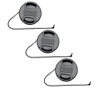 37mm Capuchon Bouchon D'Objectif pour Olympus 14-42mm 1:3.5-5.6 Objectif pour Olympus Om-D E-M10 Mark III II E-PL9 E-PL8 E-PL7 E-PL6 E-PL3 E-PL2 Appareils Photo, ULBTER Diamètre 37 mm Cache-Lot de 3