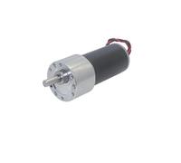 37mm Dia Reduce Low-Speed electronic starter DC12V 24V Speed 10 to 1270RPM Cylindrical GearMotor Permanent Magnet Geared electronic starter NWPNLXEA(10 RPM,24V)