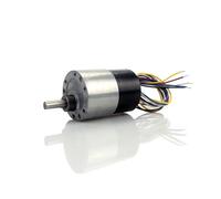 37mm Metal GearBox with Brushless electronic starter Speed Control Encoder Feedback CW CCW Driver PCB Low Noise Long Life BLDC Gear electronic starter IINKUEYK(960 RPM,24V)