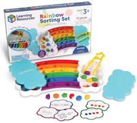 37pcs Rainbow Sorting Kit Fine Motor Skills Sorting Sequences Early Childhood Educational Toys for Toddlers Learning Educational Toys 3+