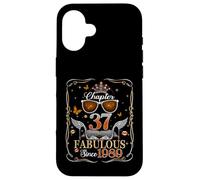 37th Birthday Queen Chapter 37 Fabulous Since 1989 Women Coque pour iPhone 16